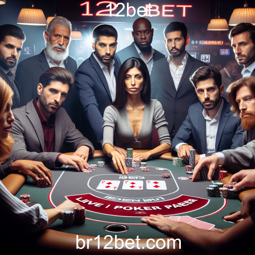 Experimente a Emoção do Poker Ao Vivo no 12bet
